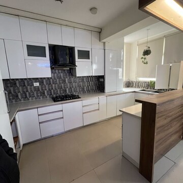 Kitchen in 2 BHK Apartment at Supertech Cape Town, Sector 74 – for Rent