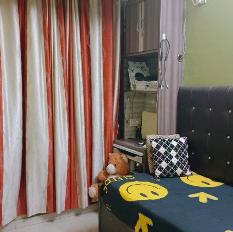 Bedroom, sangam-residency-apartment 1 Bedroom 680 Sq.Ft. Apartment In Sector 8 Airoli Navi Mumbai 9796574
