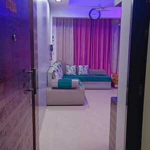 Living Room in 1 BHK Apartment at Sangam Residency Apartment, Sector 8 Airoli – for Sale
