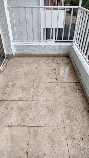 Balcony in 2 BHK Apartment at Vedant Kingston Aura, Handewadi – for Rent