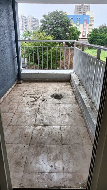 Balcony in 2 BHK Apartment at Vedant Kingston Aura, Handewadi – for Rent