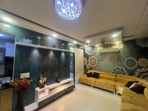 Living Room in 4 BHK Apartment at Sector 4 Dwarka – for Rent