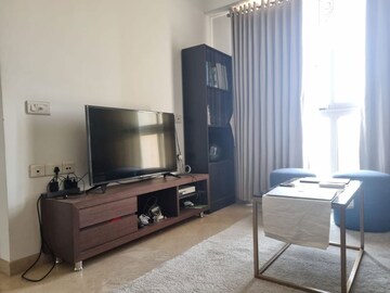 Living Room in 1 BHK Apartment at Hiranandani Zen Maple, Powai – for Rent