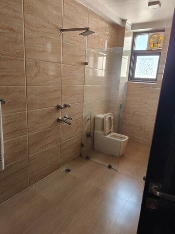 Bathroom in 4 BHK Apartment at Sector 1 Dwarka – for Rent
