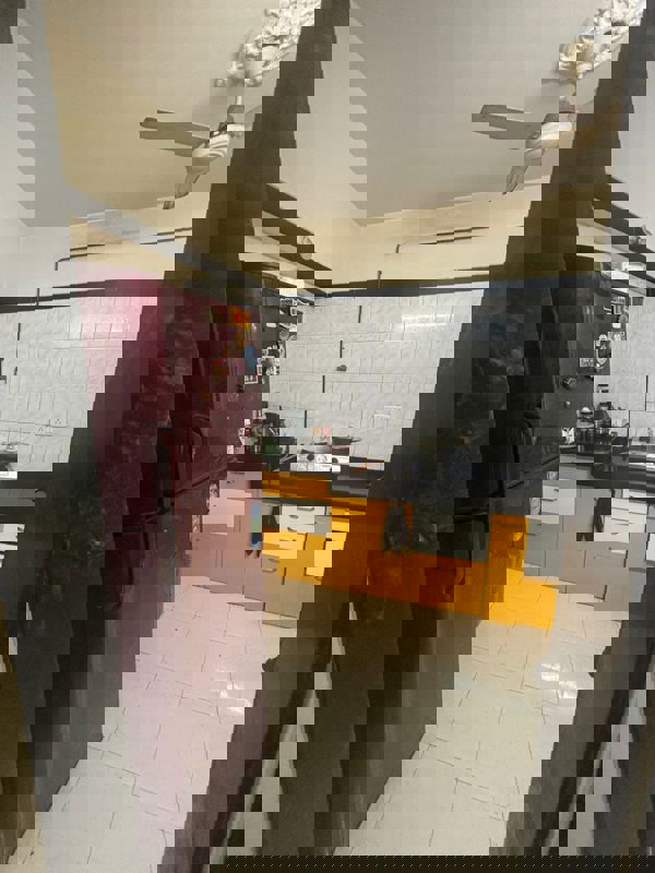 Kitchen in 1 BHK Apartment at Nehru Nagar – for Rent