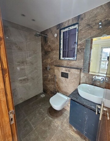 Bathroom in 3 BHK Builder Floor at Sector 57 – for Rent