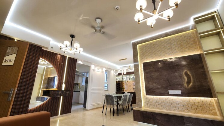 Living Room, godrej-woods 3 Bedroom 1345 Sq.Ft. Apartment In Sector 43 Noida 9796912