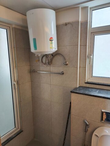 Bathroom in 3 BHK Apartment at Godrej Woods, Sector 43 – for Rent