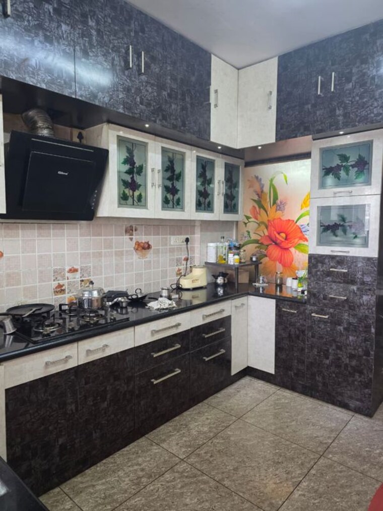 Kitchen, innovative-aspen-woods 3 Bedroom 1650 Sq.Ft. Apartment In Bannerghatta Road Bangalore 9796892