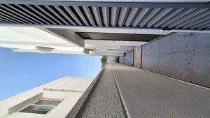 Balcony in  Villa at Hallmark County, Osman Nagar – for Sale