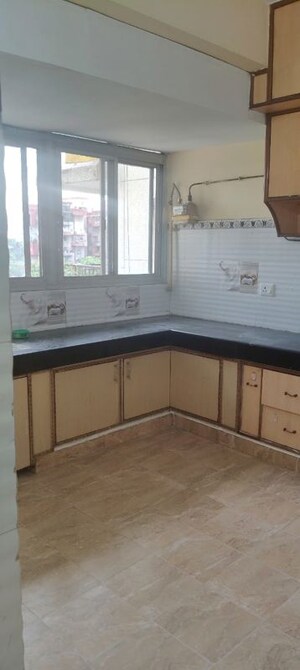 Kitchen in 3 BHK Apartment at Sector 4 Dwarka – for Rent