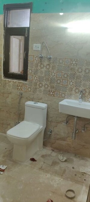 Bathroom in 3 BHK Apartment at Sector 4 Dwarka – for Rent