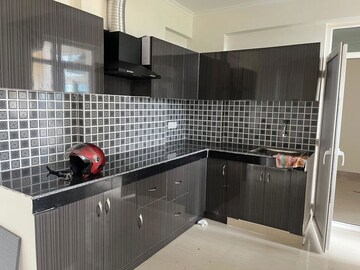 Kitchen in 3 BHK Apartment at Nilaya Greens, Raj Nagar Extension – for Rent