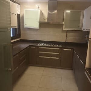 Kitchen in 3 BHK Builder Floor at Panchsheel Enclave – for Rent