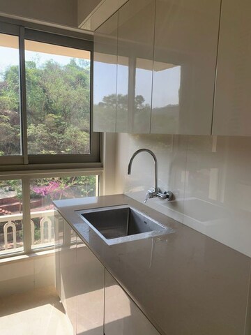 Kitchen in 2 BHK Apartment at Castle Rock, Powai – for Rent