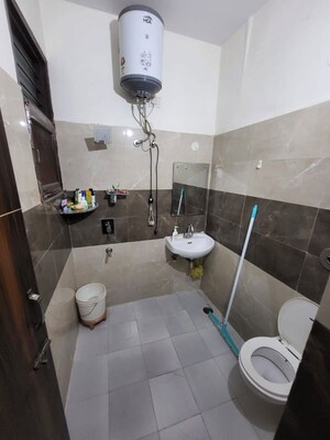 Attached Bathroom in 3 BHK Builder Floor at Dhakoli – for Sale