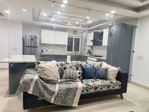 Living Room in 3 BHK Apartment at Emaar Emerald Floors Premier, Sector 65 – for Rent