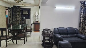 Dining area in 3 BHK Apartment at Sector 9 Dwarka – for Rent