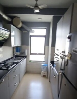 Kitchen in 3 BHK Apartment at Unitech Fresco, Sector 50 – for Rent