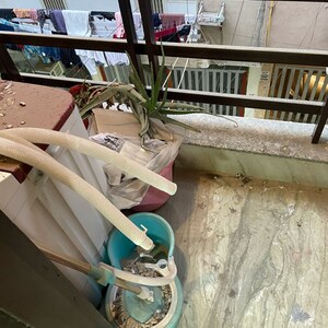 Balcony in 2 BHK Builder Floor at Chattarpur – for Rent