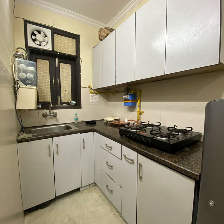 Kitchen, chattarpur 2 Bedroom 750 Sq.Ft. Builder Floor In Chattarpur Delhi 9797489