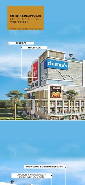  Shop For Sale in Charms 58 High Street, Raj Nagar Extension