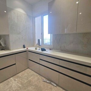 Kitchen in 3 BHK Apartment at Indiabulls Sky Forest, Dighe Nagar – for Rent