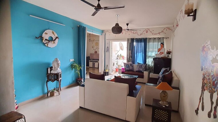 Living Room, bptp-princess-park 3 Bedroom 950 Sq.Ft. Apartment In Sector 86 Faridabad 9797878