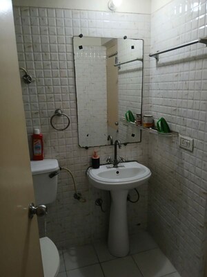 Bathroom in 2 BHK Apartment at Gaur City 5th Avenue, Sector 4 Greater Noida – for Rent