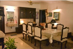 Living Room in 3 BHK Apartment at Bandra West – for Rent