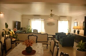 Living Room in 3 BHK Apartment at Bandra West – for Rent