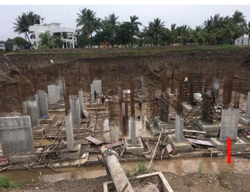 4 BHK Builder Floor – Exterior View View at Vesu - for Sale