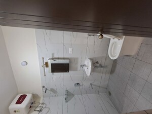 Bathroom in 1 BHK Builder Floor at Koramangala – for Rent