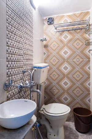 Bathroom in 3 BHK Apartment at Khar West – for Rent