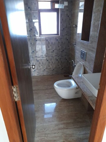 Bathroom in 3 BHK Apartment at Bandra West – for Rent
