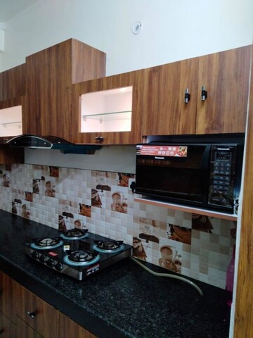 Kitchen in 3 BHK Apartment at My Hom, Faizabad Road – for Rent