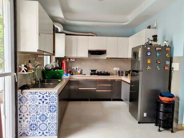 Kitchen in 3 BHK Builder Floor at Palam Vihar – for Sale