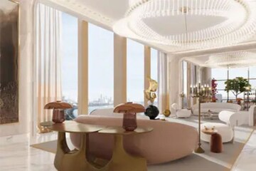 Living Room in 2 BHK Apartment at Lodha Panache, Hinjewadi – for Sale