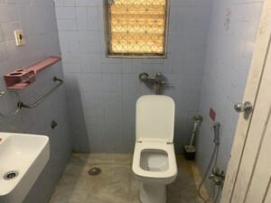 Bathroom in 3 BHK Apartment at Bandra West – for Rent