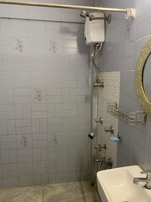 Bathroom in 3 BHK Apartment at Bandra West – for Rent