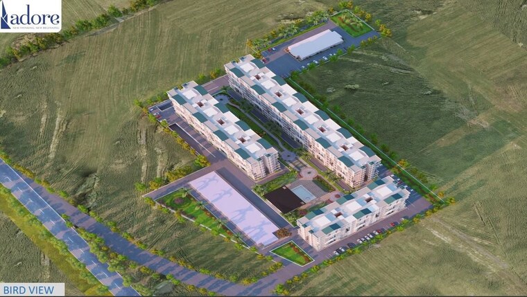 Exterior View, sector 86 3 Bedroom 645 Sq.Ft. Apartment In Sector 86 Faridabad 9782306