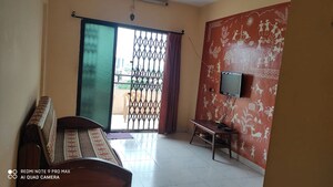 Living Room in 1 BHK Apartment at Wakad – for Rent