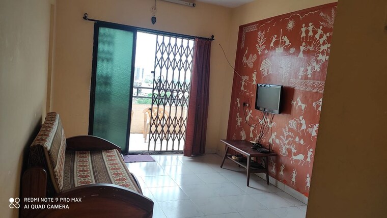 Living Room, wakad 1 Bedroom 550 Sq.Ft. Apartment In Wakad Pune 9799207