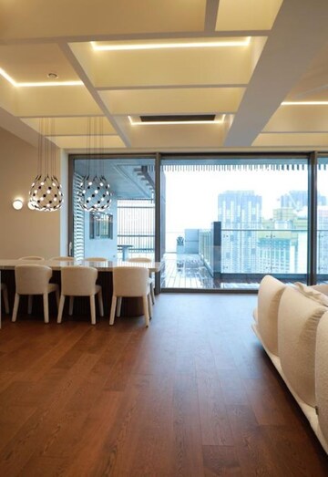 Living Room in 3 BHK Apartment at Indiabulls Sky Forest, Dighe Nagar – for Rent