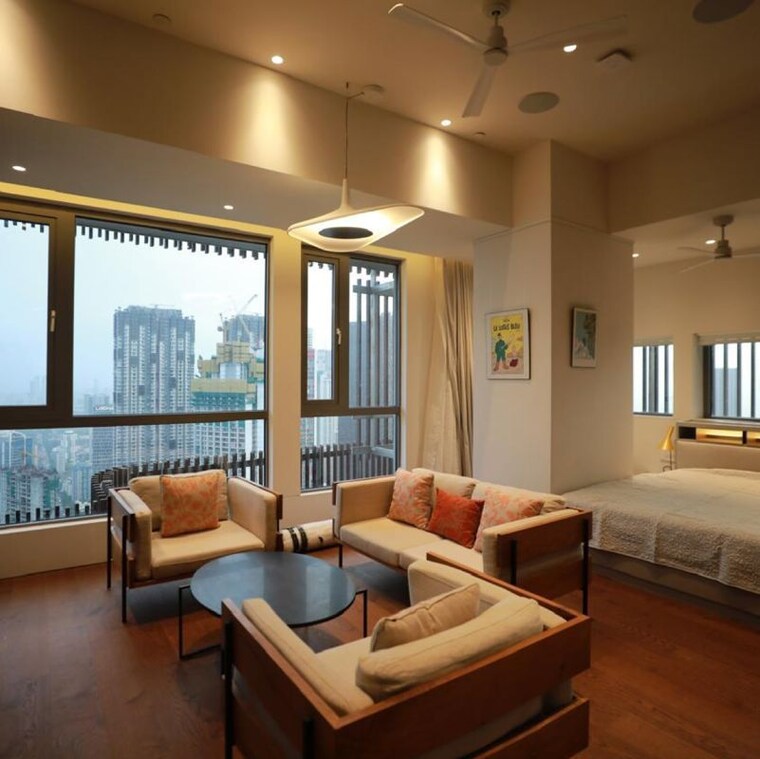 Living Room, indiabulls-sky-forest 3 Bedroom 1790 Sq.Ft. Apartment In Dighe Nagar Mumbai 9799297