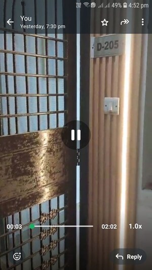 Bedroom in 2 BHK Apartment at Angel Jupiter, Ahinsa Khand 2 – for Sale