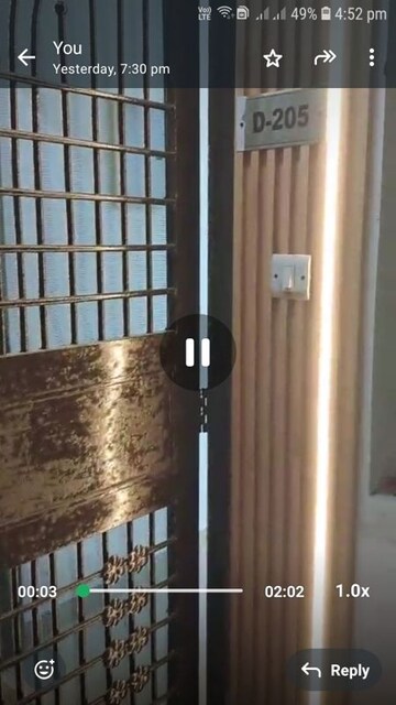 Bedroom in 2 BHK Apartment at Angel Jupiter, Ahinsa Khand 2 – for Sale