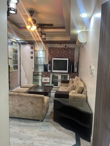 Living Room in 3 BHK Apartment at Sector 18 Dwarka – for Rent