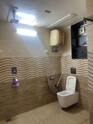 Bathroom in 3 BHK Apartment at Sector 18 Dwarka – for Rent