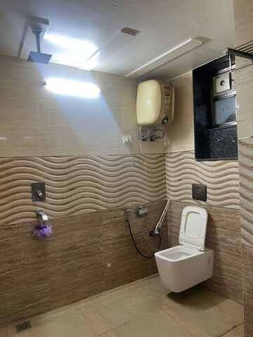Bathroom in 3 BHK Apartment at Sector 18 Dwarka – for Rent